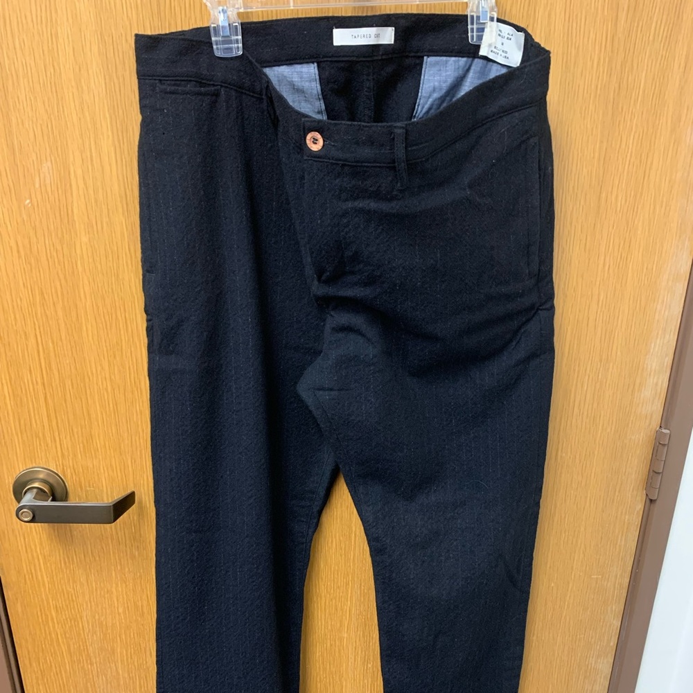 Billy Reid Navy Blue Wool Dress Pant Size 38